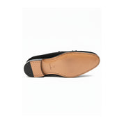 sole-view - Men's Brown Suede Loafer Shoes