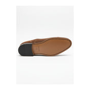 sole-view - Men's Brown Suede Oxford Shoes