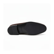 sole-view - Men's Brown Velvet Loafers