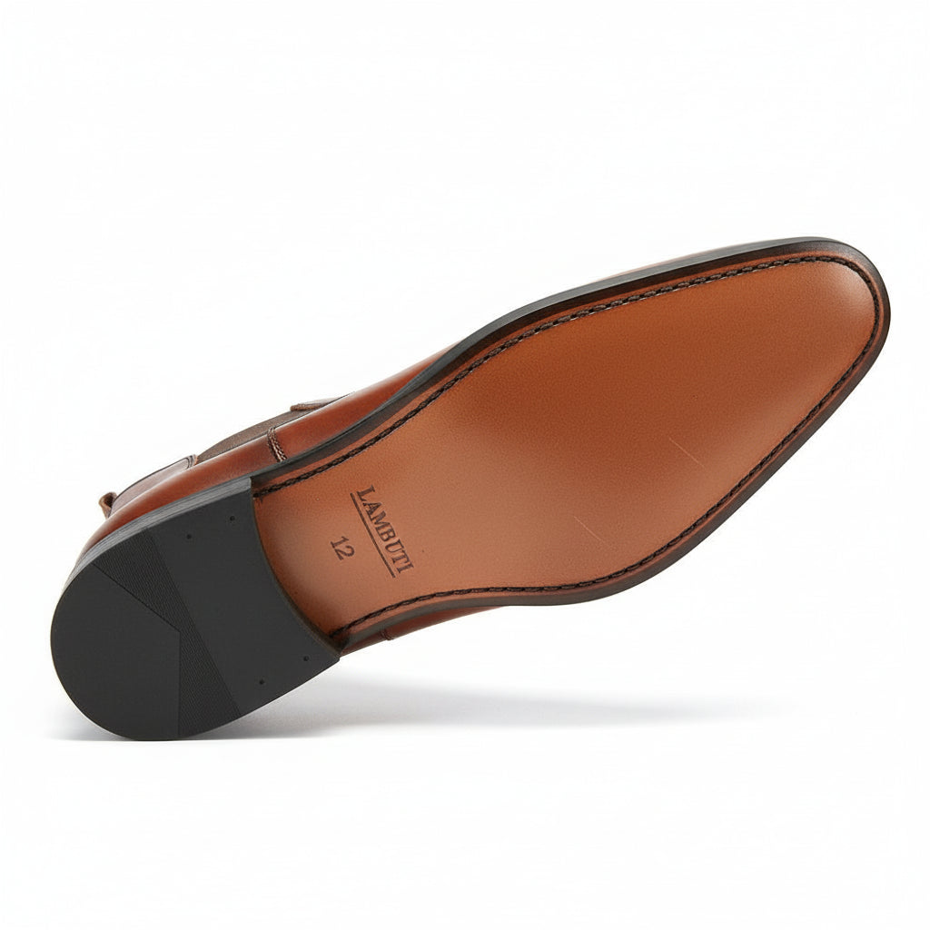 sole-view - Men's Cow Leather Chelsea Boots with Comfort Fit
