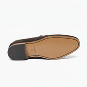 sole-view - Men's Cow Leather Suede Tassel Moccasins