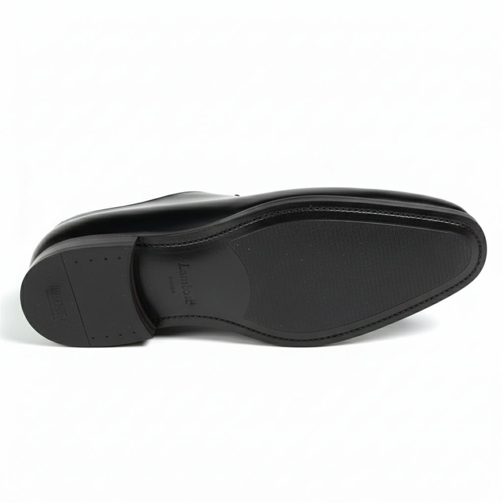 Men's Formal Leather Oxford Tuxedo Shoes - sole-view