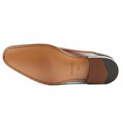 sole-view - Men's Full Grain Leather Formal Dress Shoes