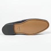 sole-view - Men's Leather & Suede Moccasin Loafers