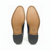 sole-view - Men's Tan Brown Leather Moccasins