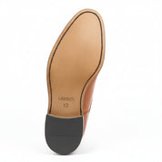 sole-view - Men's Tan Leather Chelsea Boots