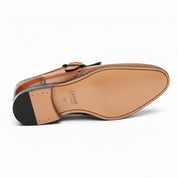 sole-view - Men's Two-tone Leather Dress Shoes