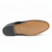 Men's Two-Tone Wingtip Leather Dress Shoes - sole-view