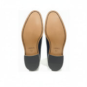 Two Tone Spectator Shoes Brown and White Leather Dress Oxford Shoes - sole-view