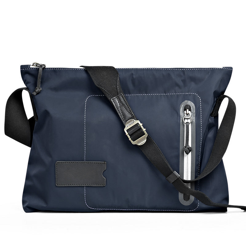 Spacious Canvas Sling Bag with Multiple Pockets