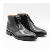 three-quarter-view - Men's Black Patent Leather Dress Boots