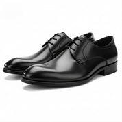 three-quarter-view - Men's Genuine Leather Formal Brogues