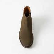 top-down-view - Men's Handmade Suede Ankle Boots