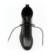 Men's Biker Leather Boots | Rider Boots - top-down-view
