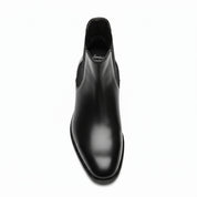 top-down-view - Men's Black Leather Chelsea Boots