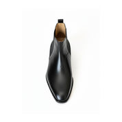top-down-view - Men's Black Leather Chelsea Boots