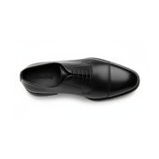 top-down-view - Men's Black Leather Oxford Dress Shoes