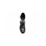 top-down-view - Men's Black Leather Work Boots