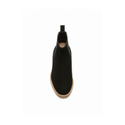 top-down-view - Men's Black Suede Chelsea Boots