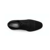 top-down-view - Men's Black Suede Oxford Dress Shoes