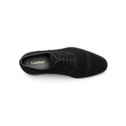 top-down-view - Men's Black Suede Oxford Dress Shoes