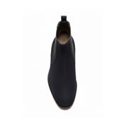 top-down-view - Men's Blue Suede Chelsea Boots