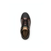top-down-view - Men's Brown Leather Advance Protection Shoes