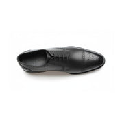 top-down-view - Men's Brown Leather Brogue Dress Shoes