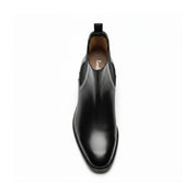 top-down-view - Men's Brown Leather Chelsea Boots