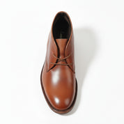 top-down-view - Men's Brown Leather Dress Boots