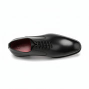 top-down-view - Men's Brown Leather Oxford Shoes