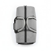 Men's Canvas Duffel Bag with Shoe Compartment - top-down-view