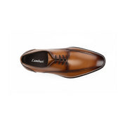 top-down-view - Men's Cap-toe Leather Oxfords in Brown