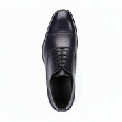 top-down-view - Men's Classic Oxford Leather Shoes