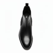 top-down-view - Men's Cow Leather Chelsea Dress Boots