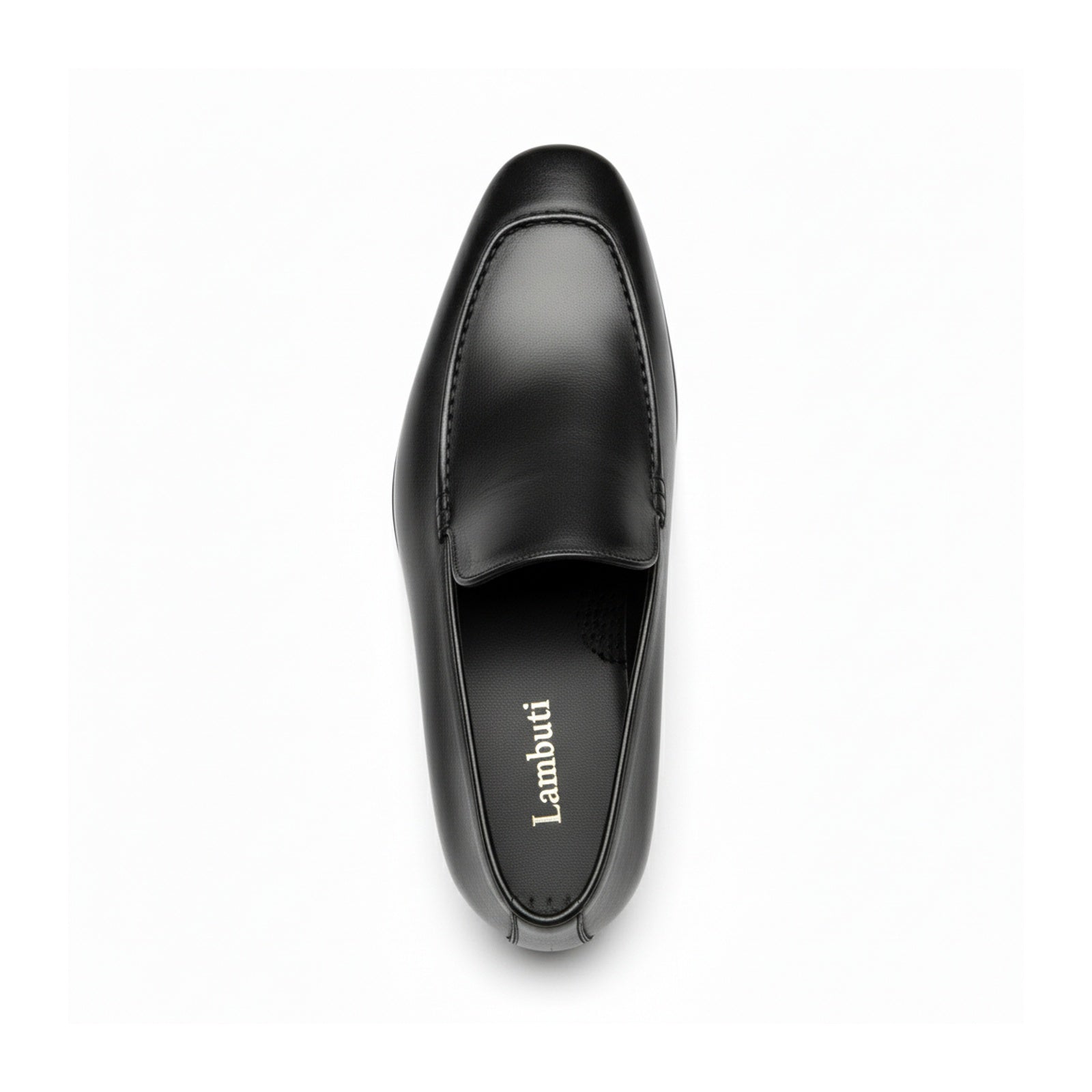 top-down-view - Men's Cow Leather Slip-On Loafers
