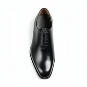 Men's Formal Leather Oxford Tuxedo Shoes - top-down-view