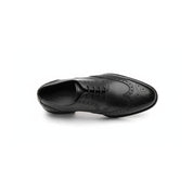 top-down-view - Men's Full Grain Leather Brogue Dress Shoes