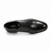 top-down-view - Men's Full Grain Leather Oxford Dress Shoes