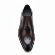 top-down-view - Men's Genuine Leather Dress Shoes