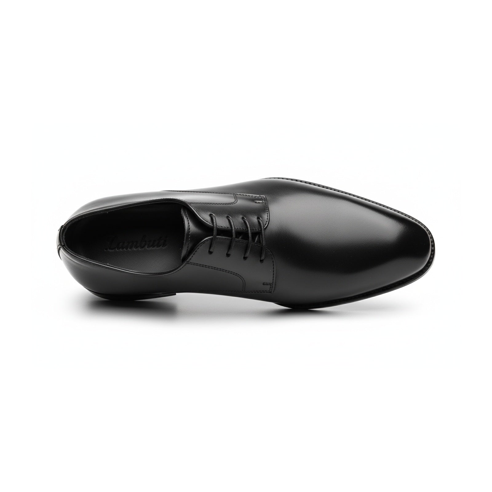 top-down-view - Men's Genuine Leather Formal Brogues
