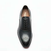 top-down-view - Men's Genuine Leather Oxford Dress Shoes