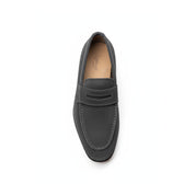 top-down-view - Men's Leather & Suede Moccasin Loafers