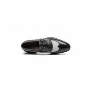 Men's Leather & Suede Spectator Wingtip Dress Shoes - top-down-view