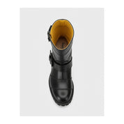 top-down-view - Men's Oiled Leather Waterproof Zip-Up Boots