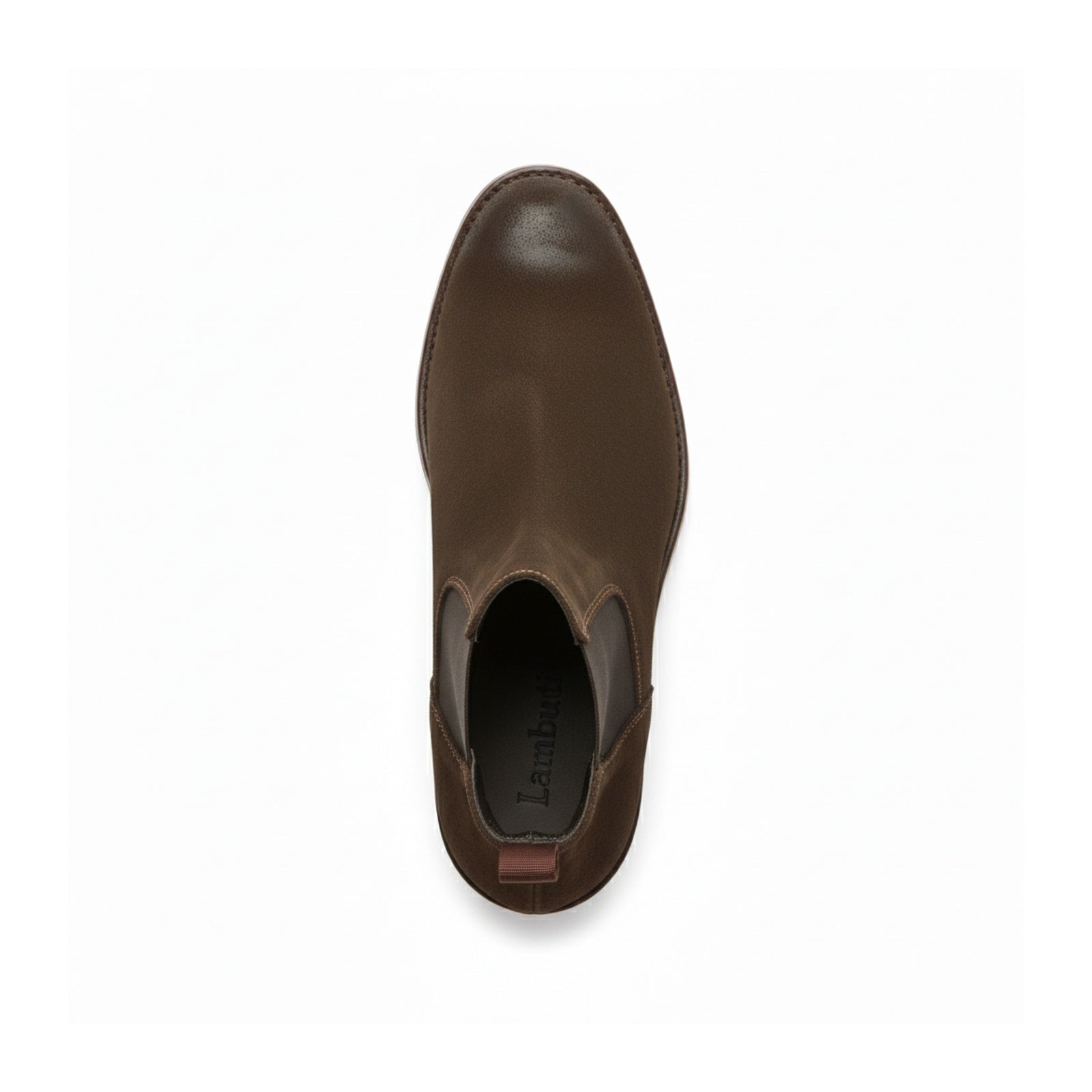 top-down-view - Men's Suede Chelsea Ankle Boots