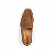 top-down-view - Men's Suede & Leather Casual Loafers