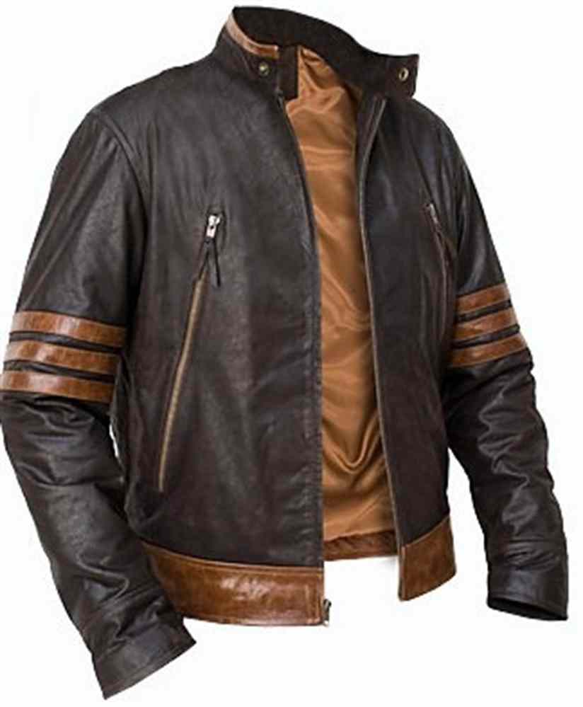 X Men Wolverine Leather Jacket, Xmen Wolverine Leather Jacket